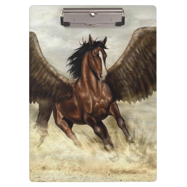 Carpeta De Pinza Winged Pegasus (Anverso)