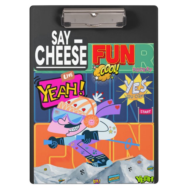 Carpeta De Pinza Winter Fun Yeah!  (Anverso)