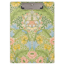 Wm Morris Myrtle Floral Arte Nouveau Pastel