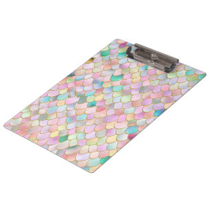 Carpeta De Pinza Wonky Trendy Chica Arcoiris escala Metalizado de s