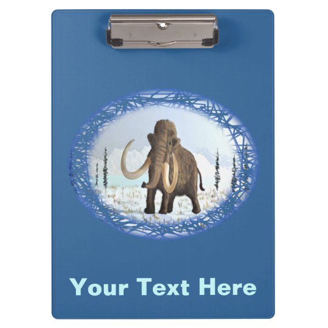 Carpeta De Pinza Wooly Mammoth (Anverso)