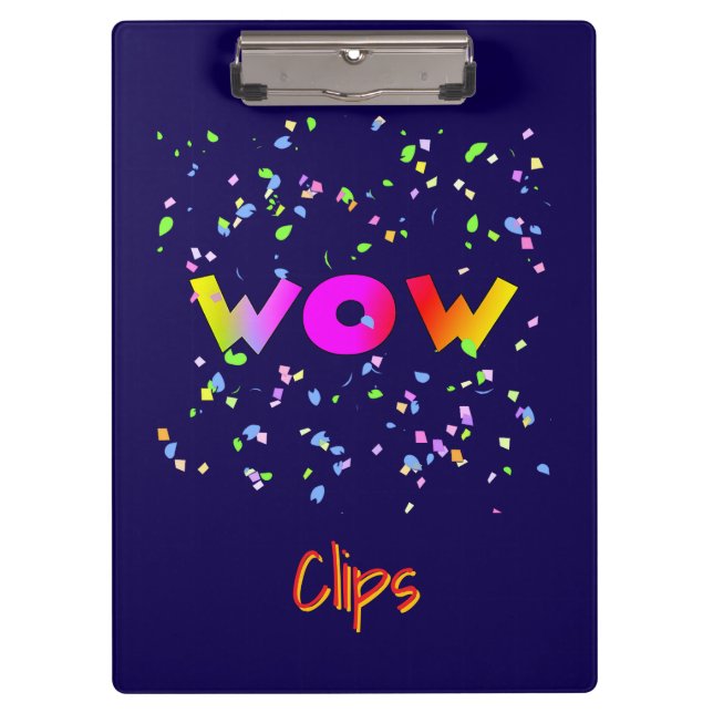 Carpeta De Pinza WOW Clips (Anverso)