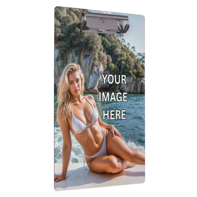Carpeta De Pinza WRITE! ✍️ Custom Clipboard – Add Your Own Design (Derecha)