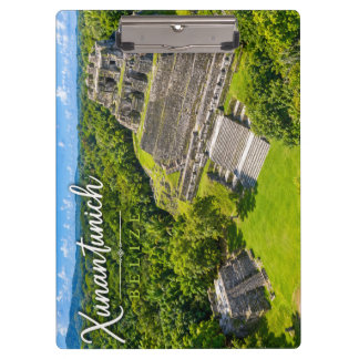 Carpeta De Pinza Xunantunich sitio arqueológico maya de Belice