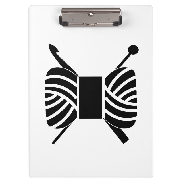 Carpeta De Pinza Yarn Skein Knit & Crochet (Anverso)