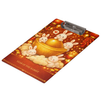 Carpeta De Pinza Year of the rabbit