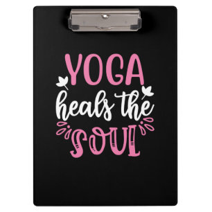 Carpeta De Pinza Yoga Lover   Yoga cura el alma