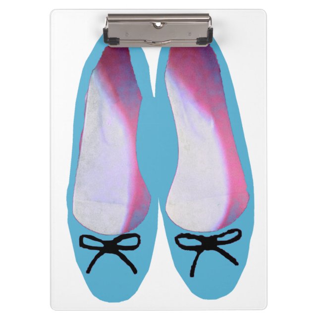 Carpeta De Pinza Zapatos azules (Anverso)