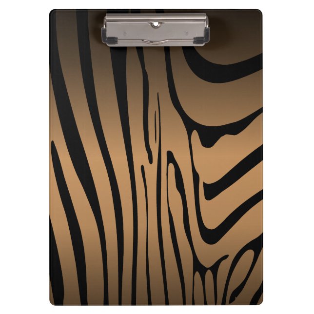 Carpeta De Pinza Zebra Brown (Anverso)