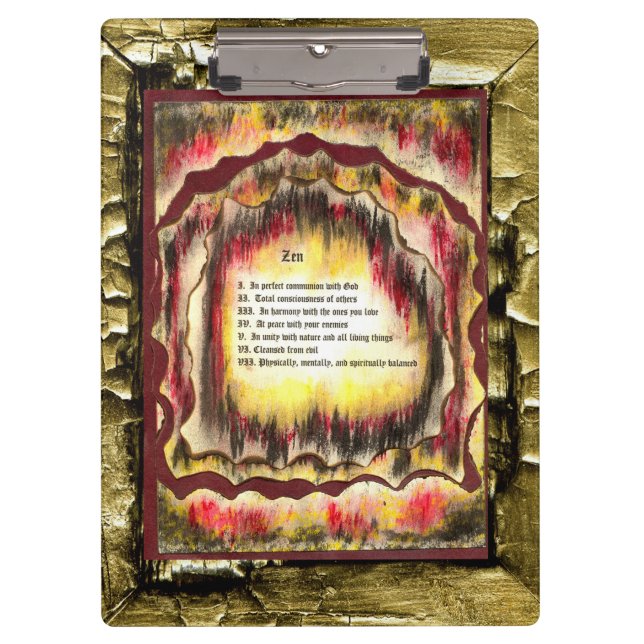 Carpeta De Pinza Zen (Anverso)