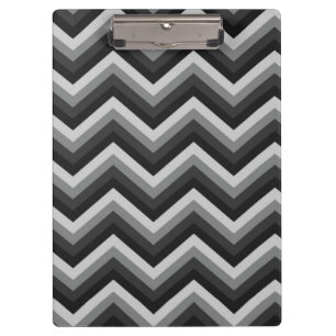 Carpeta De Pinza Zigzag retro Chevron del modelo