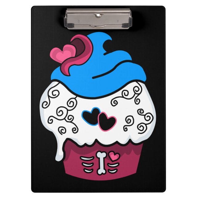 Carpeta De Pinza Zombie Heart Cupcake (Anverso)