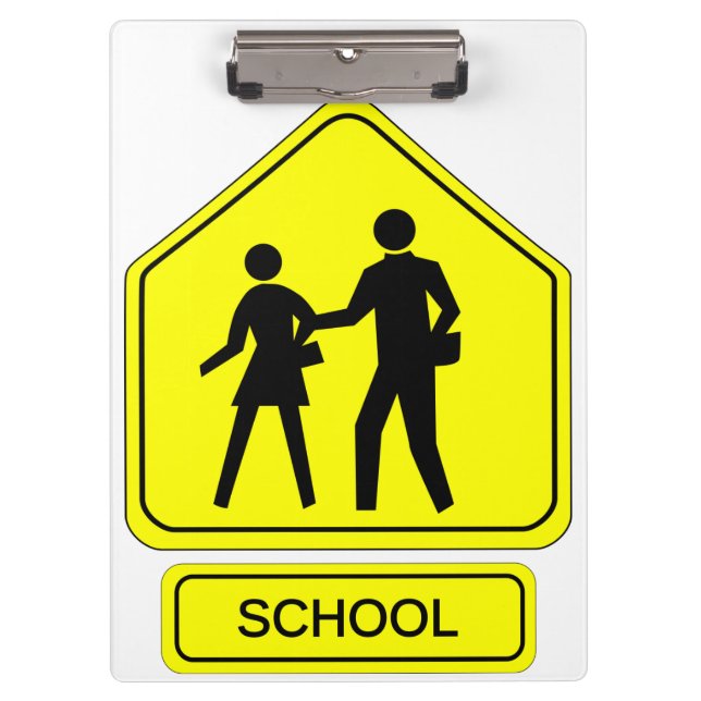 Carpeta De Pinza Zona escolar (Anverso)