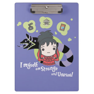 Carpeta De Pinza Zumo de remolacha   Chibi Lydia "Extraña e inusua