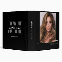 Carpeta de Portafolio de Modelaje | Foto y Logo Pe