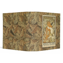 carpeta médica del diseño de Nouveau Morris del