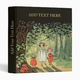 Carpeta personalizada de 3 anillos de libro infant
