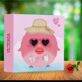 Carpeta Personalizada Pájaro Divertido Regreso a C