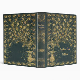 Carpeta personalizada vintage de 3 anillas