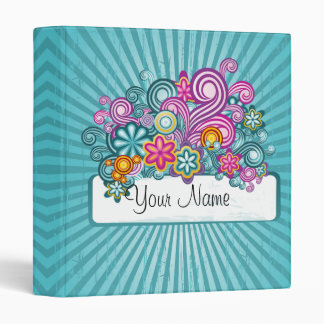 Carpeta retra de las flores