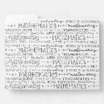 Carpetas de profesores de matemáticas