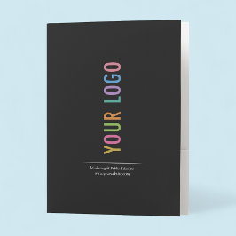 Carpetas personalizadas con ranura para tarjeta de