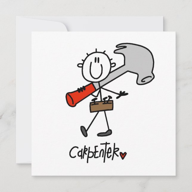 Carpintero con martillo (Anverso)