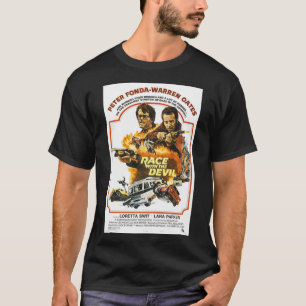 Carrera Con La Camiseta Esencial Del Poster De Pel