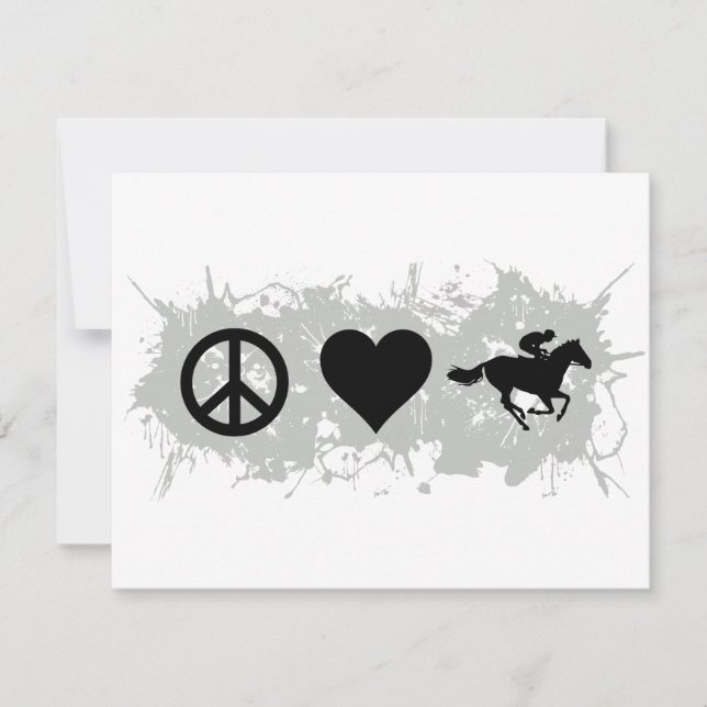 Carrera de caballos (Anverso)