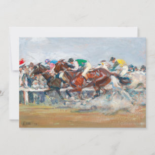 Carrera de caballos   Angelo Jank