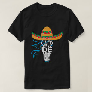 carrera de caballos berby de la camiseta del del