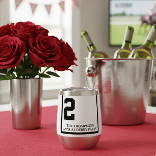 Carrera de caballos Derby Derby White 2 personaliz