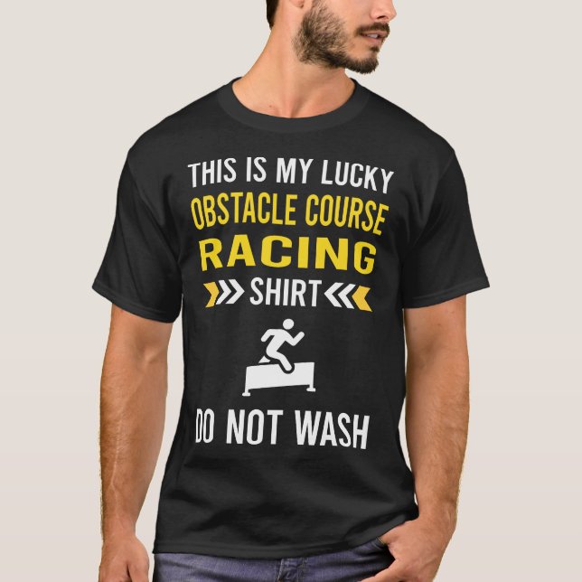 Carrera OCR con Obstáculos Camiseta de la Suerte (Anverso)