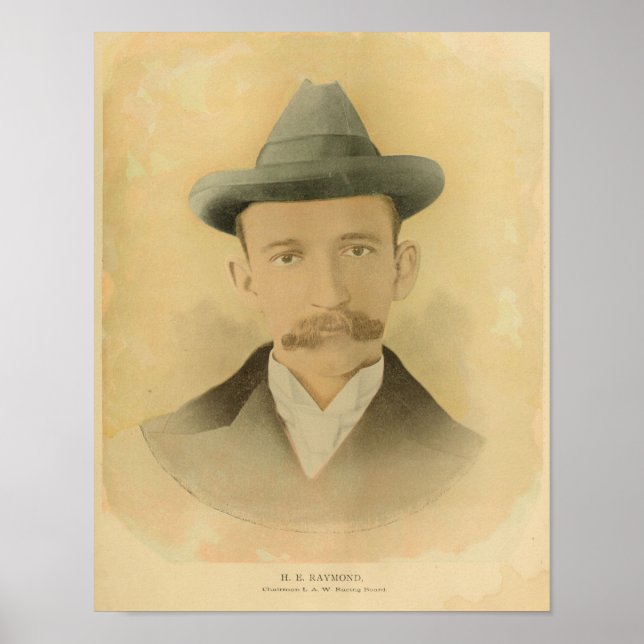 Carreras 1894 Bicicleta y arte Imprimir (Frente)