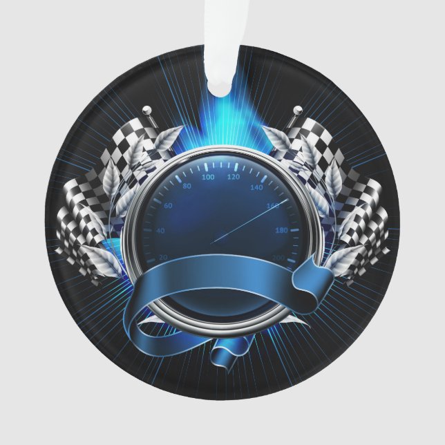 Carreras automática - Ornamento del controlador de (Anverso)