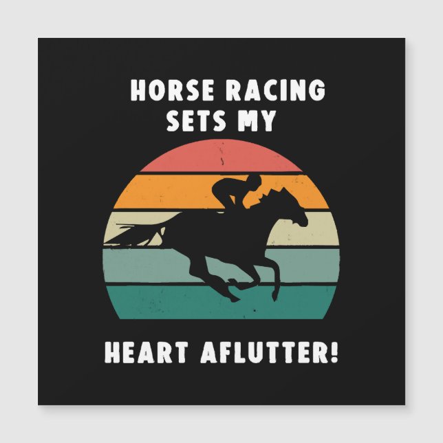 Carreras de caballos (Anverso)