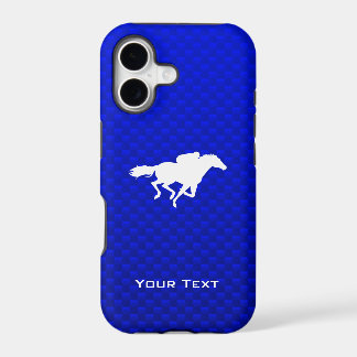 Carreras del caballo azul