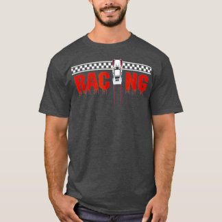 Carreras Finalizar línea final T camiseta - Arrast
