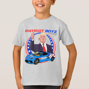 Carreras Patriot Boyz con camiseta para niños Corv