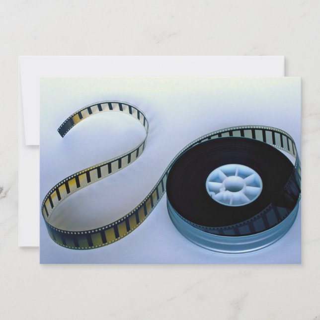 carrete de película en blanco de 35 mm (Anverso)