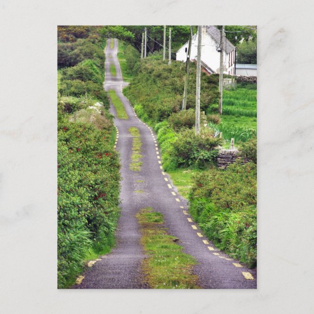 Carretera a la postal de su puerta (Anverso)