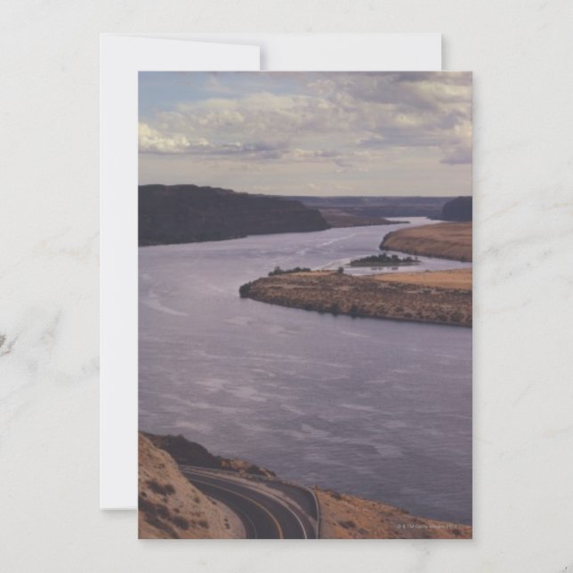 Carretera a orillas del río (Anverso)