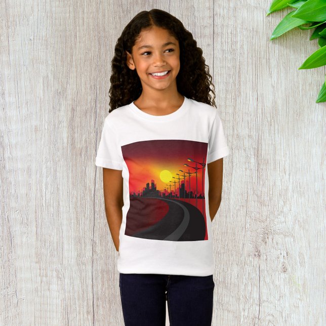 Carretera Al Azar Chicas Camiseta (Subido por el creador)
