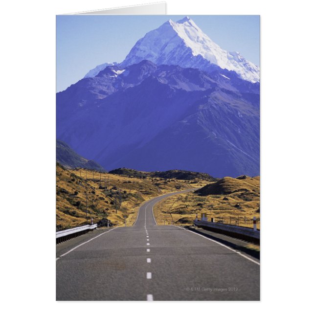 Carretera al Parque Nacional Mount Cook, Nueva Zel (Frente)