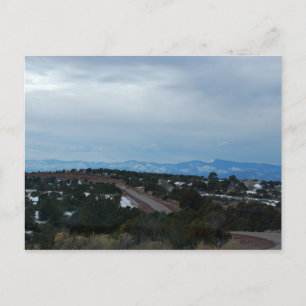 Carretera alta desde la postal de Taos