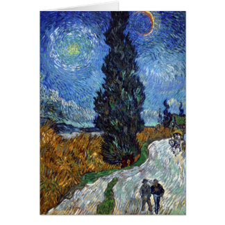 Carretera campestre Van Gogh en Provence por la no