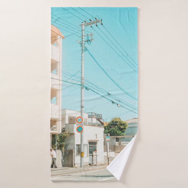 CARRETERA CERCA DE LA CASA (Toalla de baño)