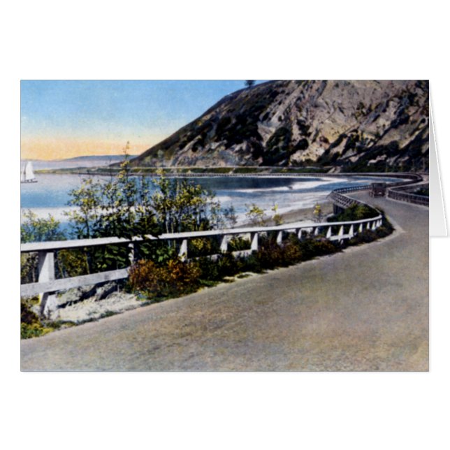 Carretera costera de Santa Bárbara 1930 (Anverso (Horizontal))