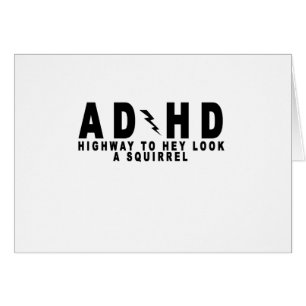 ¡Carretera de ACDC ADHD ey para mirar una ardilla!