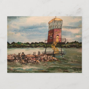 Carretera del lago Erie, Sandusky, postal de Ohio